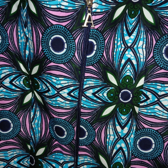 African Ankara 2 piece top and skirt. - Picture 10 of 12